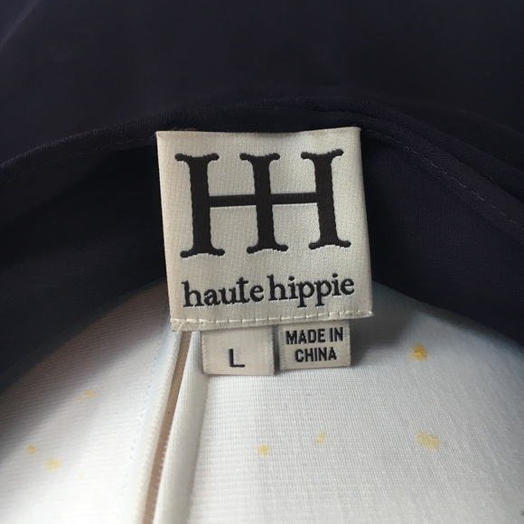 Haute Hippie Open Back Silk Blouse - Picture 5 of 8